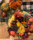 Harvest Blooms Floral Arrangement - PREORDER