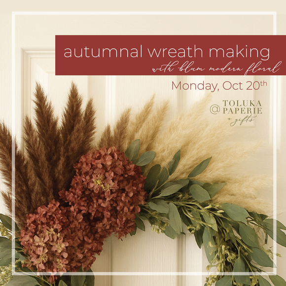 Autumnal Wreath Making Workshop