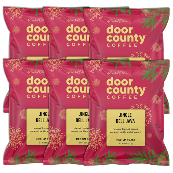 Jingle Bell Java HOLIDAY Flavored Coffee, 1.5oz, 6 pack