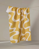 Caramel Swirl Tea Towel