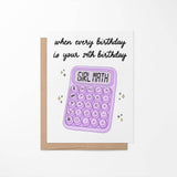 Every birthday is your 29th birthday card