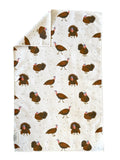Gobbler: Double-Sided Hand Towel: Cream / 17x27 in / Hand Towel