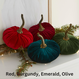 Pumpkin Small Velvet Fall Decor Gift for New Apartment Best: Harvest