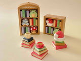 Book Stack - Mug Clicker Keychain