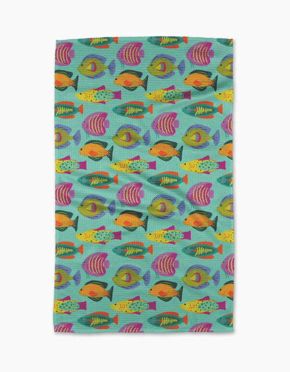 Schooling Tea Towel