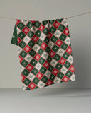 Snowflake Chalet Luxe Kitchen Towel - Holiday 2026: Frost