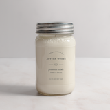 Autumn Woods - Soy Wax Mason Jar Candle: 16 oz