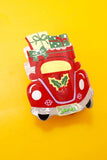 CHRISTMAS TREE SANTA SNOWMAN HAIR CLAW CLIPS | 40H939: SNOWMAN