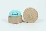 Squish Dumpling Click Fidget | Loud or Silent | Sensory Toy: Turquoise / Loud