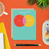 Shenanigans Venn Diagram Friendship Card