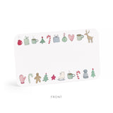 Merry Motif Little Notes® – Mini Notecard Pack, Set of 5