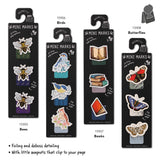 Mini-Marks Magnetic Bookmarks: Birds