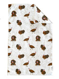 Gobbler: Double-Sided Hand Towel: Cream / 17x27 in / Hand Towel
