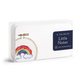 Rainbow Cross Stitch Little Notes® – Notecards, Set of 55