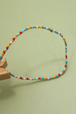 BOHO COLORFUL BALL BEADED BRACELET | 40B5178: LIME