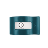 Teal With It Medium Flat Rectangle Hair Clip