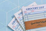 Guest Check Notepad Grocery List 