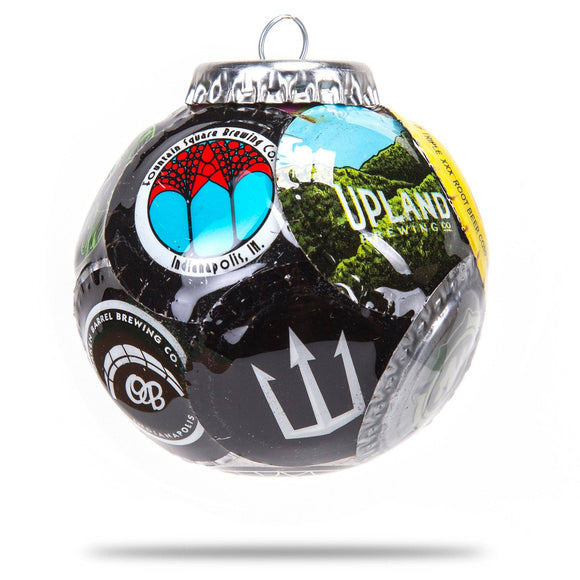 Indiana Breweries Bottle Cap Ornament