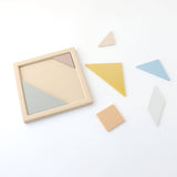 Tangram Puzzle Board – Montessori Shape & Logic Toy