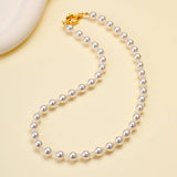 Natural Stone Semi-Precious Glass Mixed Necklace | 40NK9659: C