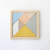 Tangram Puzzle Board – Montessori Shape & Logic Toy