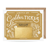 Scratch-off Card - Christmas Golden Ticket