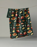 Festive Feast Luxe Kitchen Towel - Holiday 2026