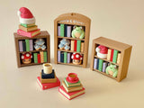 Book Stack - Mug Clicker Keychain
