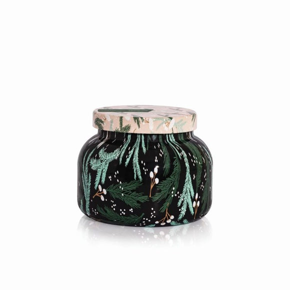 HOLIDAY PATTERN PLAY - CRYSTAL PINE SIGNATURE JAR, 19 oz