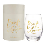 Stemless Wine Glass - Book Lover: Material