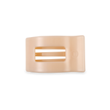 Flat Rectangle Hair Clip | Small | Almond Beige
