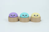 Squish Dumpling Click Fidget | Loud or Silent | Sensory Toy: Purple / Loud