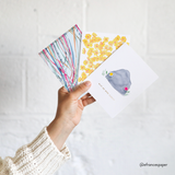 Preggie Snacks Greeting Card: 4.25 X 5.5 INCHES