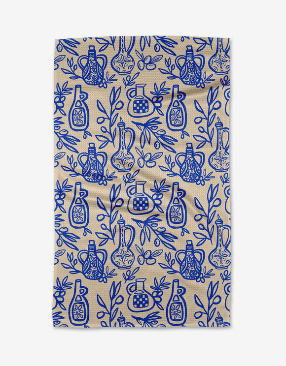 Mediterranean Pour Tea Towel