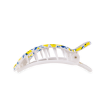 Flat Square Hair Clip | Large | Limoncello