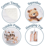 Crinkle Cloth Book | Bubble Bath