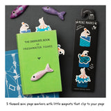 Mini-Marks Magnetic Bookmarks: Academia