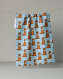 Doodle Days Tea Towel: Vanilla