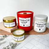 Tomato Leaf Soy Wax Candle: 8 ounce