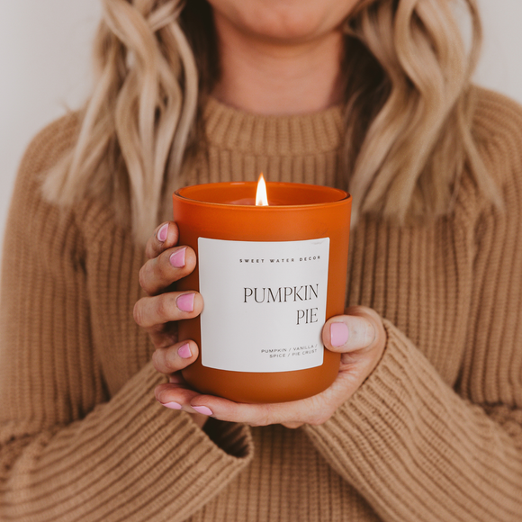 *NEW* Pumpkin Pie 15 oz Soy Candle - Fall Decor & Gifts