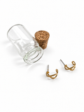 Brass Hoops #1 Earrings