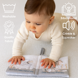 Crinkle Cloth Book | Bubble Bath