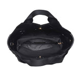 Resilience - Woven Neoprene Tote: Black