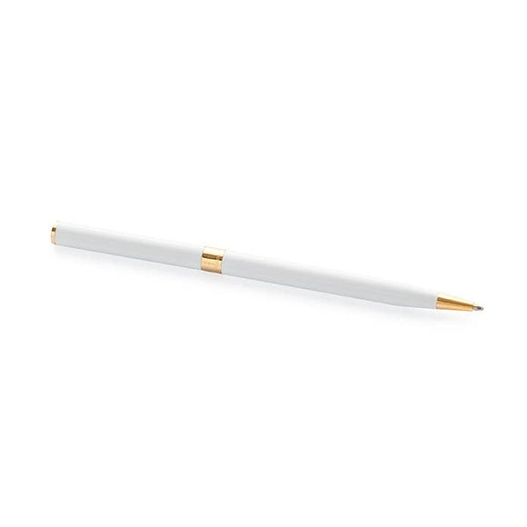 White Twist Pen