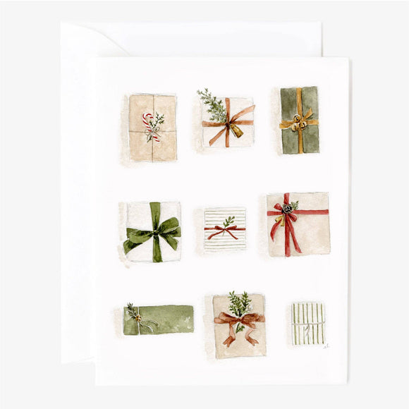 Christmas gifts notecards