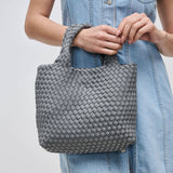 Sky's The Limit - Small Woven Neoprene Crossbody: Lilac
