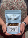 Cranberry Spice Simmer Pot | Cranberry Orange Cinnamon