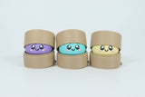 Squish Dumpling Click Fidget | Loud or Silent | Sensory Toy: Purple / Loud
