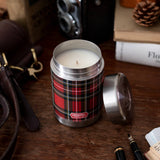 Plaid Vintage Canteen Candle - Around the Fire