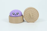 Squish Dumpling Click Fidget | Loud or Silent | Sensory Toy: Yellow / Loud